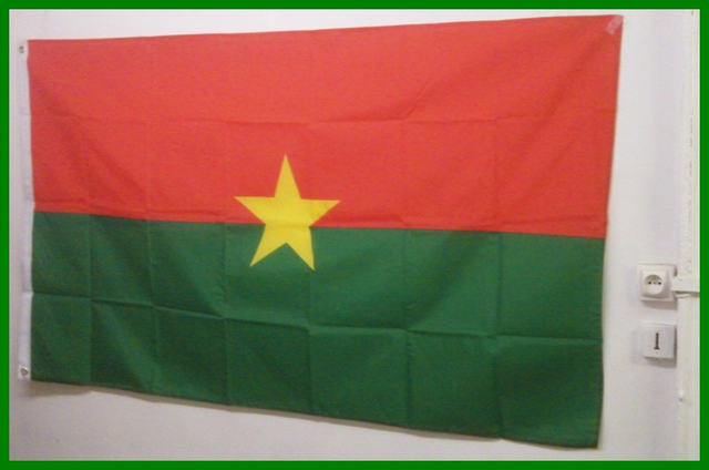 Drapeau Burkina Faso - 150 x 90 cm 