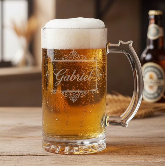 Verres & Chopes gravés personnalisés