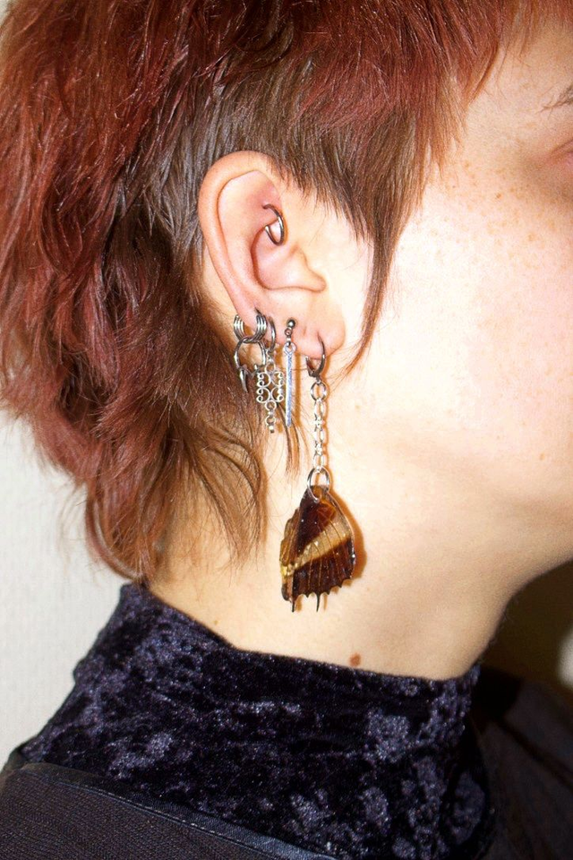 Monoboucle ailes de papillon