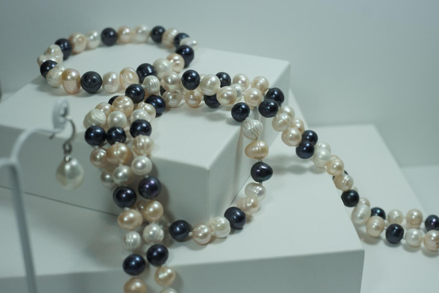 Parure En Perles De Culture D’eau Douce