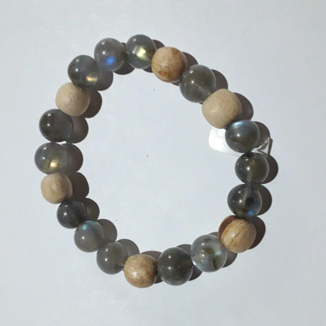 Labradorite Palo Santo Bracelet 
