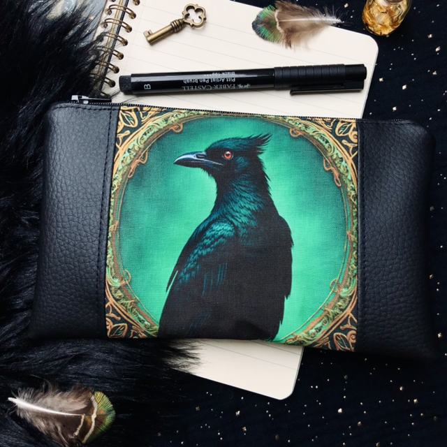 Trousse Talisman animal - Corbeau - Nevermore