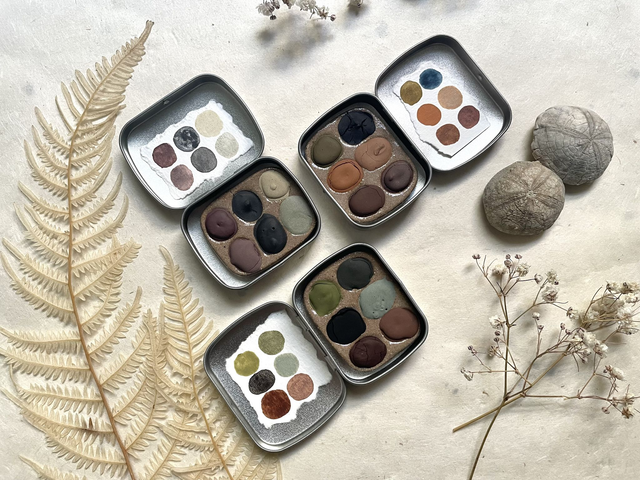 Wild Clay ceramic insert in Tiny Tin 