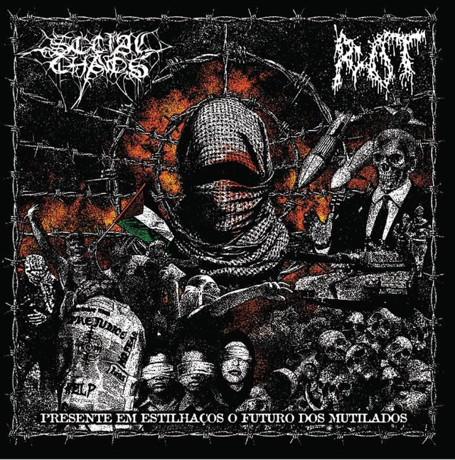 ROT | Social Chaos (split) vinil 7