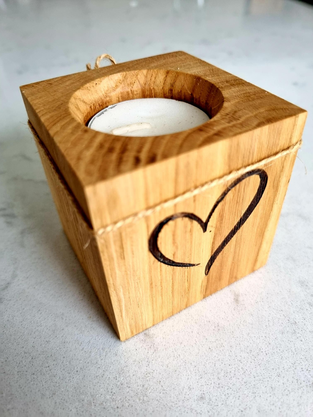 1 x Tea Light Holder Heart