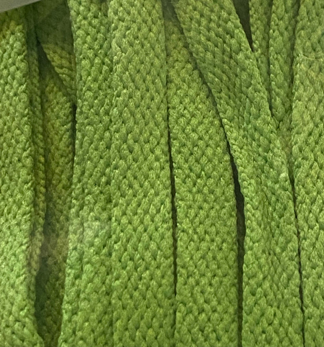 Paire de lacets 160cm VERT LIME 