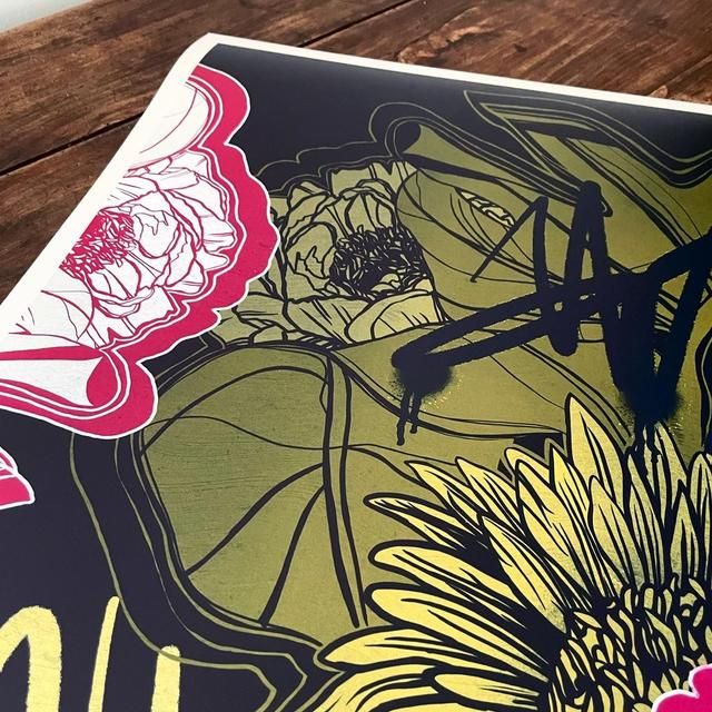 PEONIES & ROSES [ILLUSTRATION D'ART]