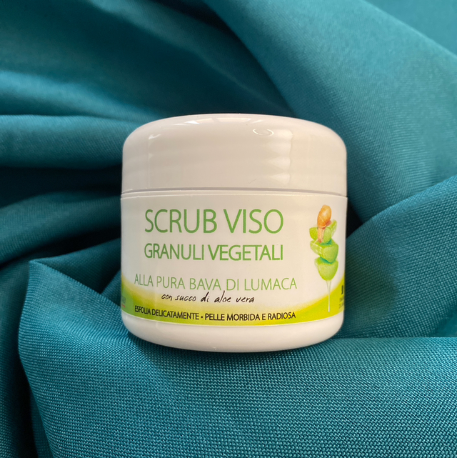 Scrub viso Granuli Vegetali