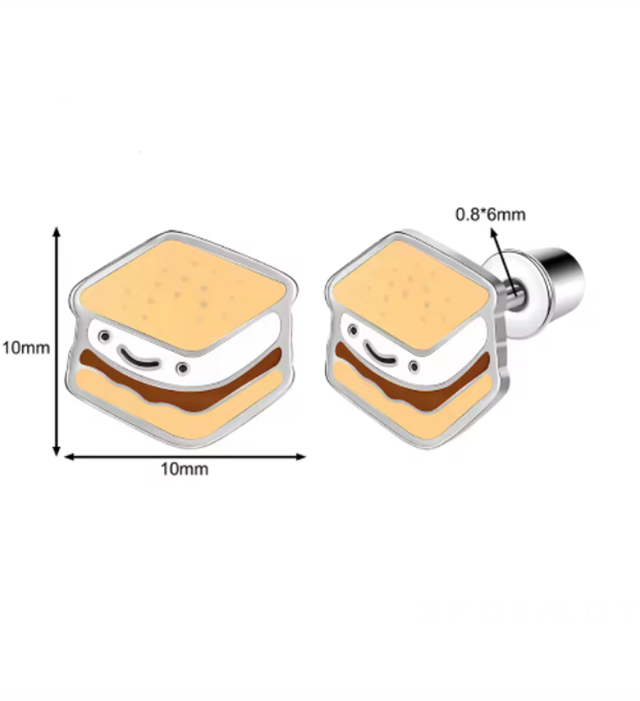 S'Mores Comfort Back Studs