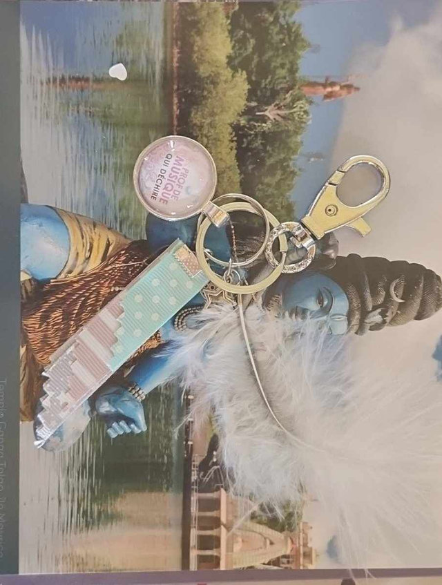 Porte Clés " Prof de musique  qui déchire "