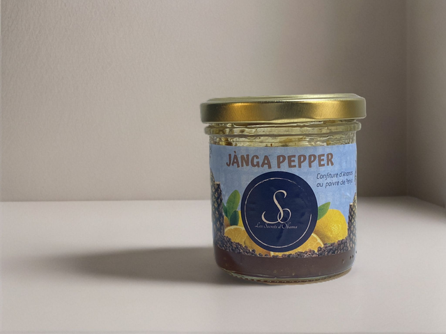 Confiture Ananas Poivre de Penja 165 g