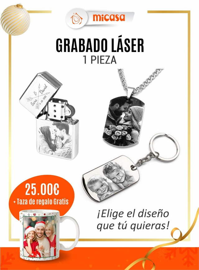 PACK  LASER  /Taza de regalo 