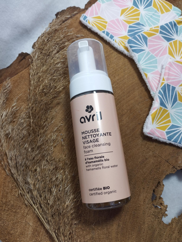 Mousse nettoyante visage BIO - Avril