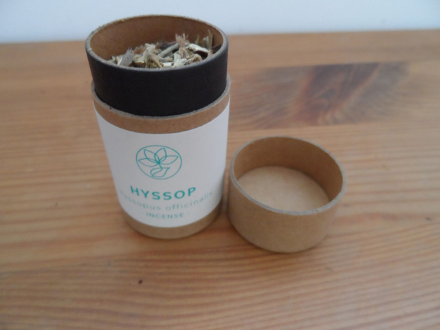 Encens à base d'herbe Hysope