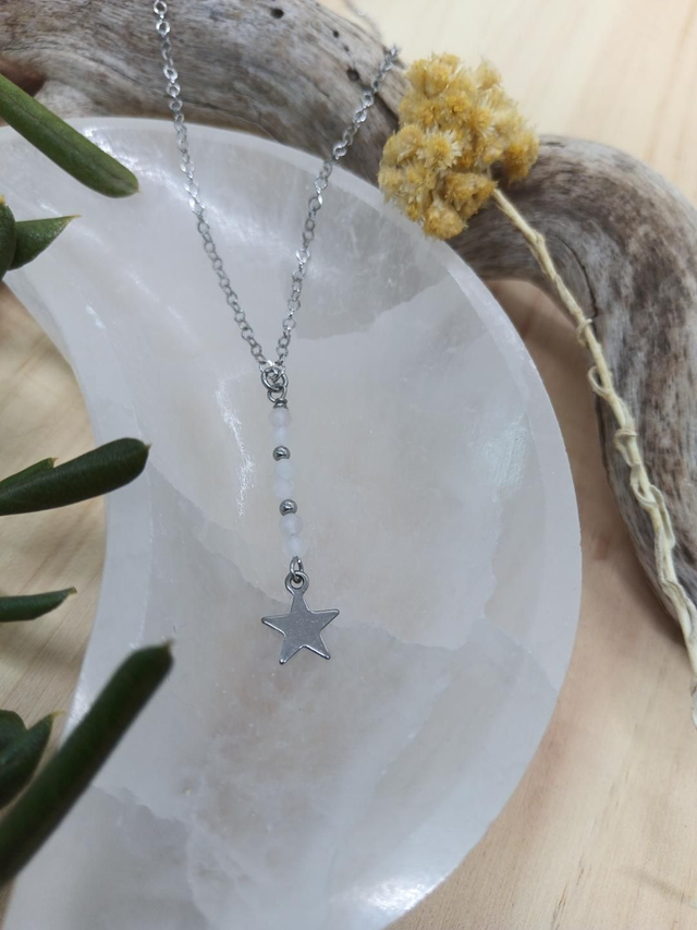 Collier STELLA Quartz Rose