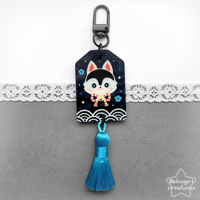 Porte-clé en acrylique - Omamori