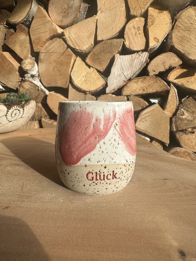 Keramikbecher „LOVE“ – handgemacht & einzigartig 250 ml