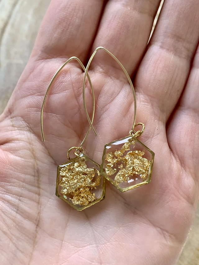 Boucles d'oreilles en goldfilled