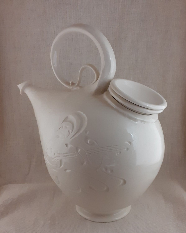 Théière blanche, 900ml