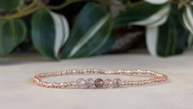 Bracelet | Quartz Fraise - Éléments 2