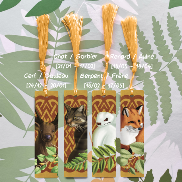 Zodiaque Celtique - Marque-pages