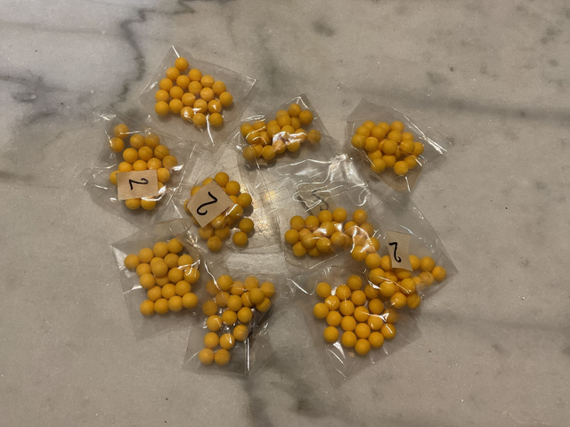 02K ... Billes  7 mm mousse polyuréthane pour lance pierre enfant et cibles fléchettes connectées