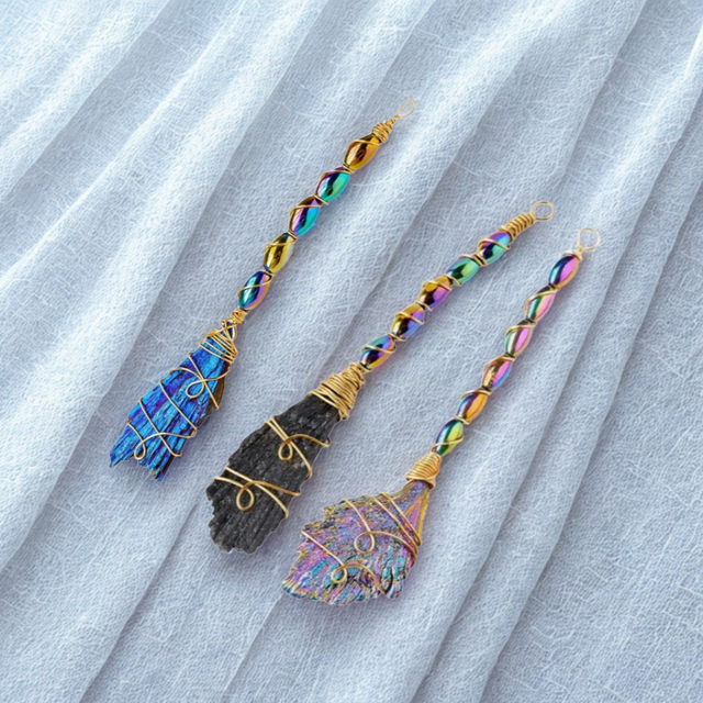 Mini Crystal Witch’s Broom