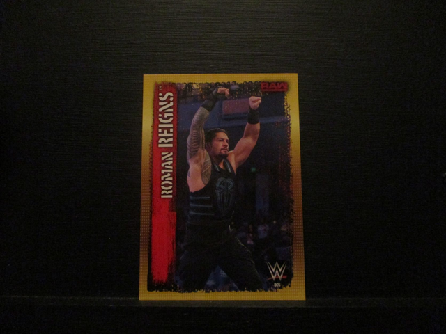 Roman Reigns - DC Slam Attax 10th Edition Original Trading Card #DC5