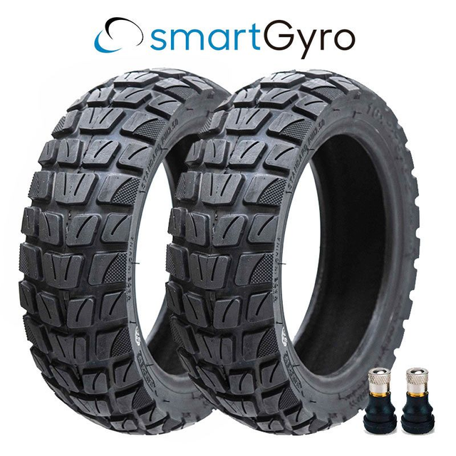 Kit Cubiertas Tubeless Off-road Tacos Patinete Smartgyro 10×2,75-6,5