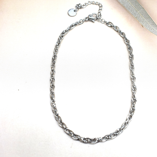 Chaîne de cheville torsadé