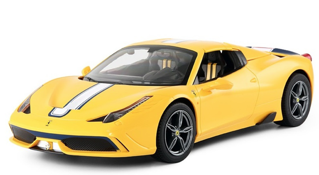 Ferrari 458 Speciale gelb Bburago 1:18