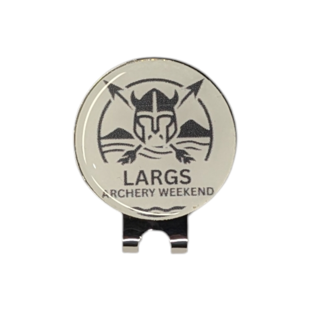 Largs Archery Weekend Cap Clip © 