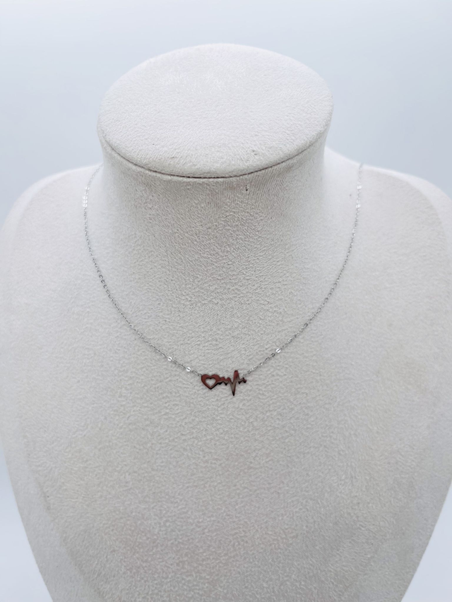 Collier  rythme cardiaque XS