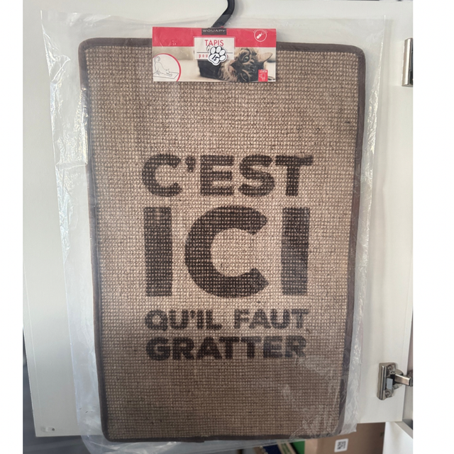 Tapis griffoir rectangle 