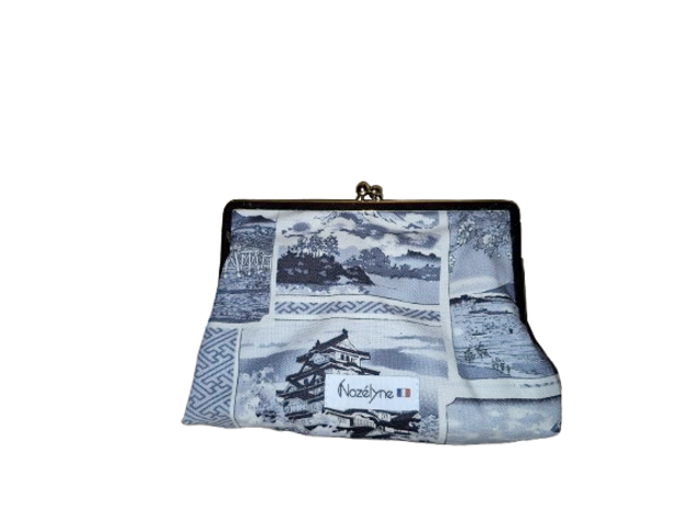 Mont Fuji noir et blanc