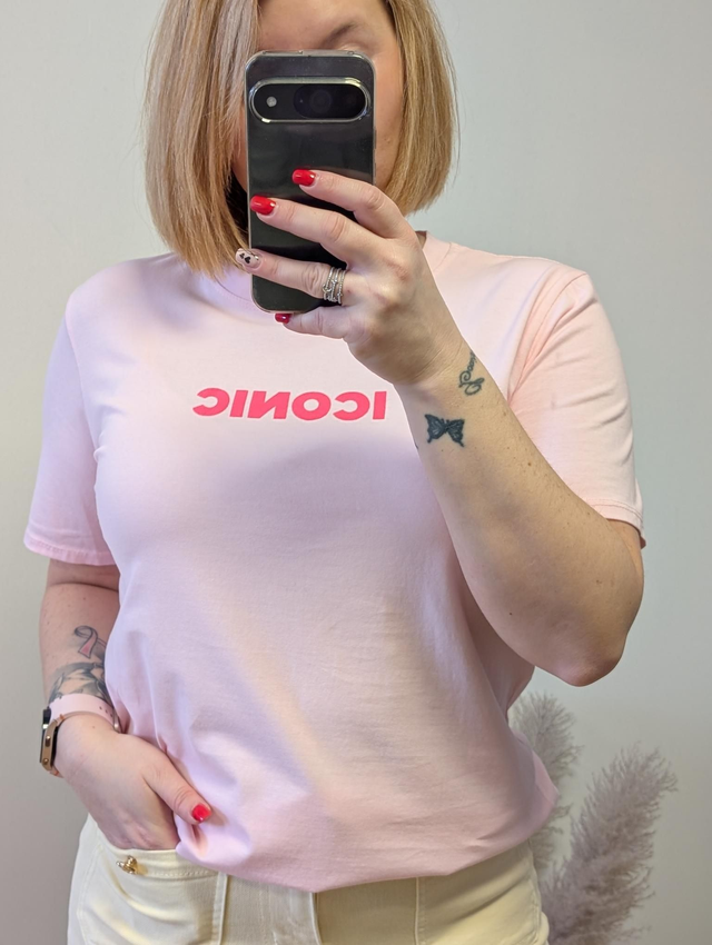 Tee shirt iconic rose