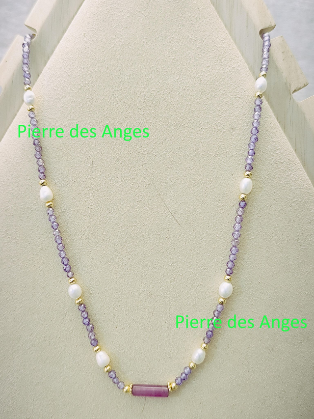 Collier en Améthyste