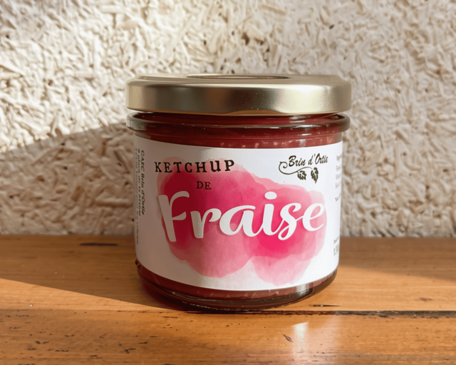 Ketchup de Fraise au Piment