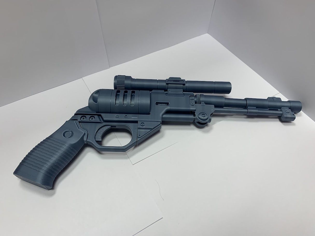 Star Wars 3D Printed DE-10 Blaster Pistol Prop - DIY KIT