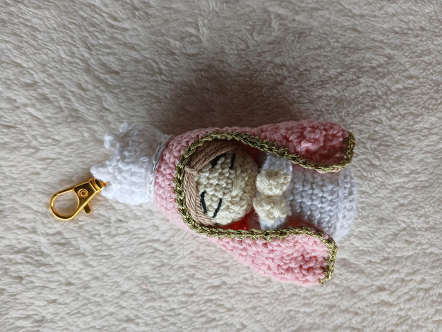 Porte-clé Vierge Marie 