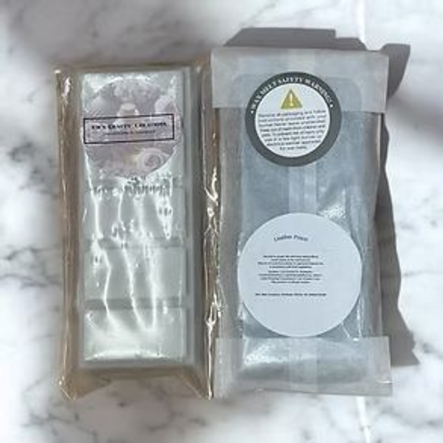 Leather Prism Wax Melt Snap Bar 