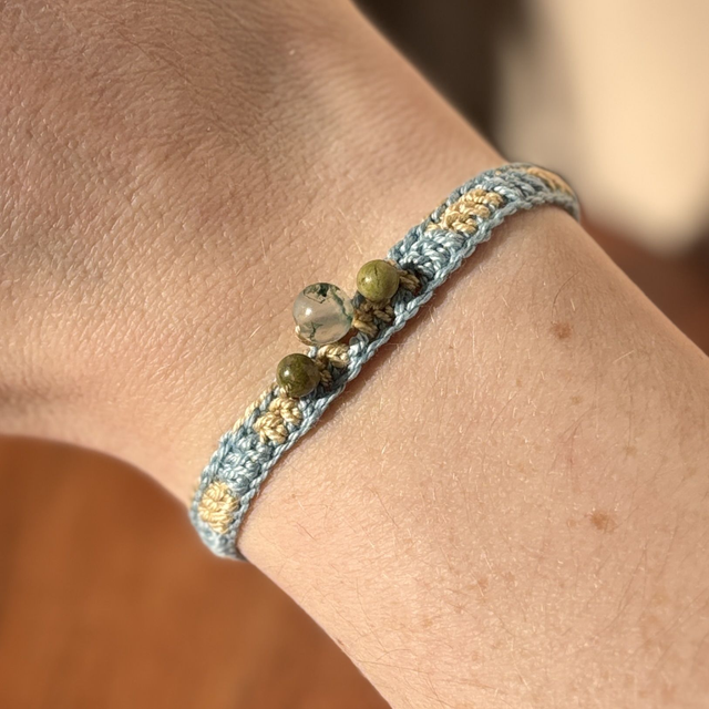 Agate mousse & Unakite