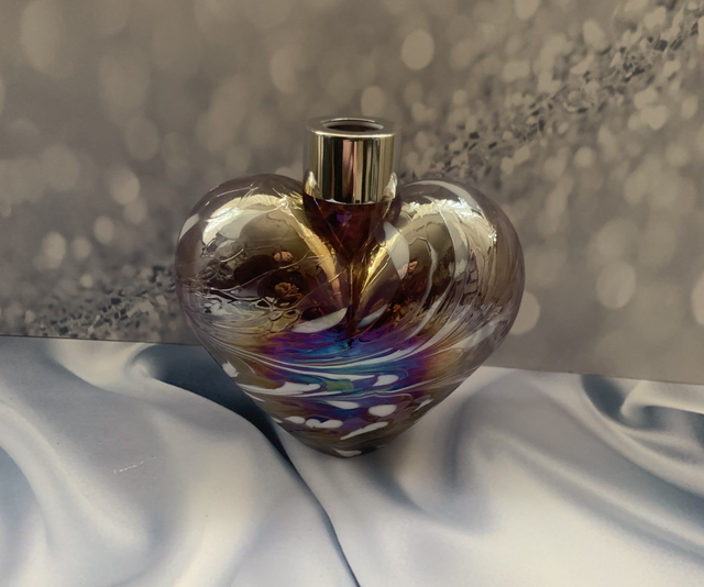 Glass diffuser - heart 