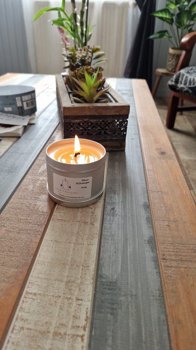 Bougie personnalisée en Métal 150g