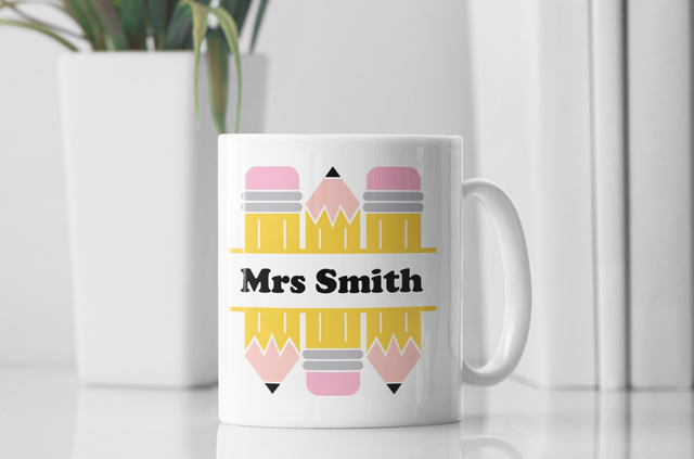 Personalised Teacher Mug - add any name