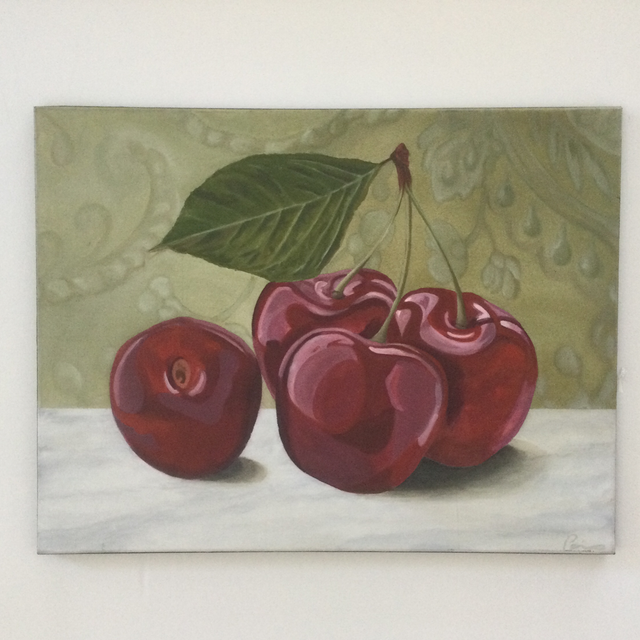 Toile Les cerises 