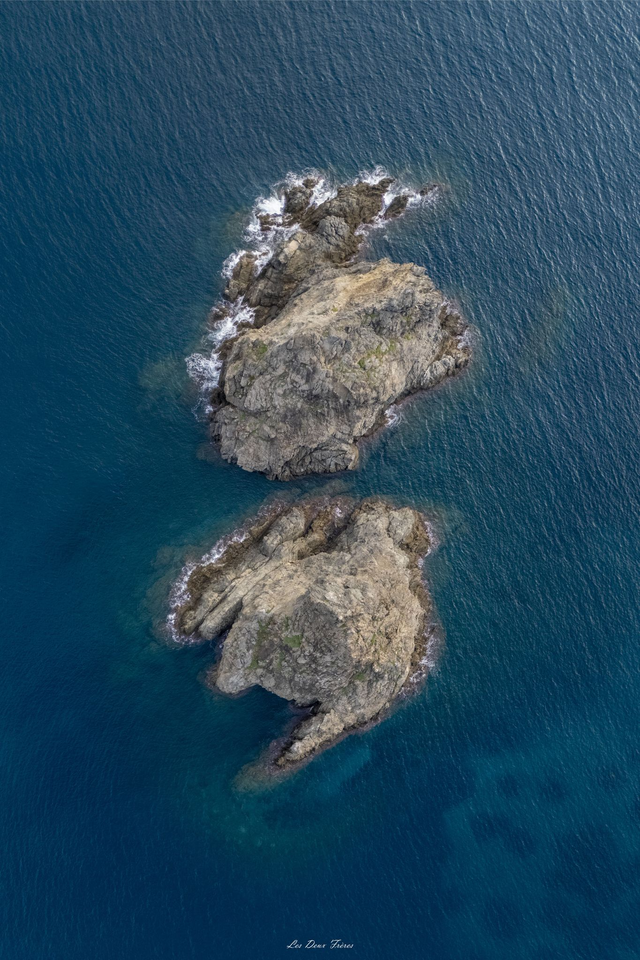 Les Deux Frères ( La Seyne Sur Mer) vue en TOP DOWN