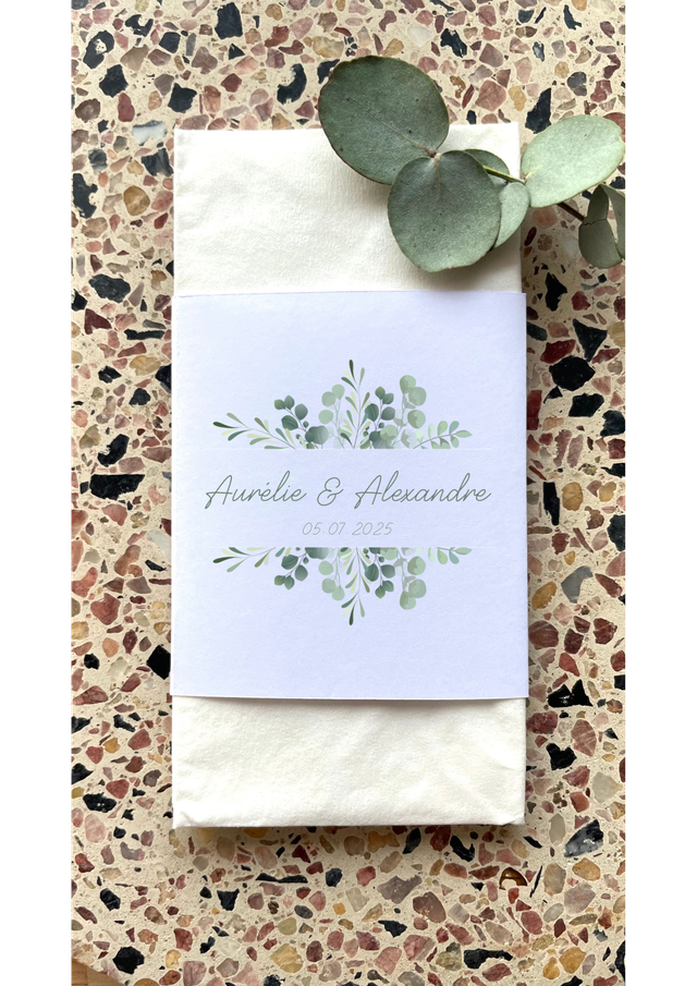 Étui à mouchoir &quot;Mélanie&quot; - Personnalisable