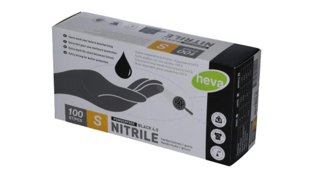 Gants nitrile noir