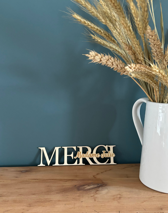 Merci - Personnalisable